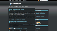 Desktop Screenshot of myonline-site.com